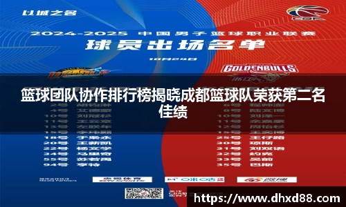 篮球团队协作排行榜揭晓成都篮球队荣获第二名佳绩